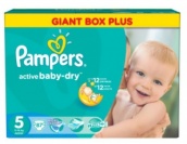  PAMPERS Active baby dry junior 5 (11-18 ), 126 