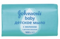 Мыло детское JOHNSON'S BABY с молоком, 100г