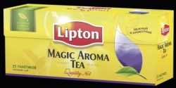 Чай LIPTON Magic Aroma, 25х2г, Цена за 3 шт.