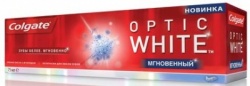 Зубная паста COLGATE Optic White Мгновенный, 75мл