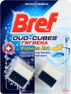 Средство для унитаза BREF Duo-Cubes Гигиена, 2х50г