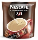 Кофе порционный NESCAFE 3В1 Карамель, 20х20г