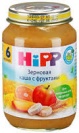 Пюре HIPP зерновая каша с фруктами, 190г