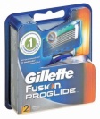 Сменные кассеты для бритья GILLETTE fusion proglide, 2шт