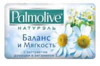 Мыло PALMOLIVE Баланс и Мягкость с экстрактом ромашки и витамином Е, 90г