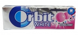 Жевательная резинка ORBIT bubble mint, 13,6г, Цена за 30 шт.
